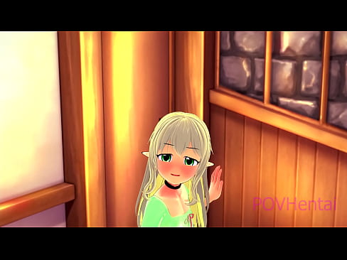 ❤️ (Gaiste) Cuidíonn Elvish maid leat d'aghaidh a ní. ❤️❌  Gnéas  linn ❌️❤