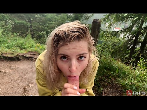 ❤️ Fáinleogann cailín cum tar éis blowjob poiblí - Eva Elfi ❤️❌  Gnéas  linn ❌️❤